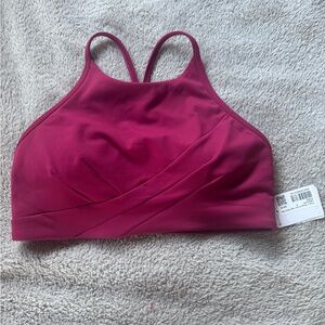 Lululemon Flow Y Wrap-Front High-Neck Bra